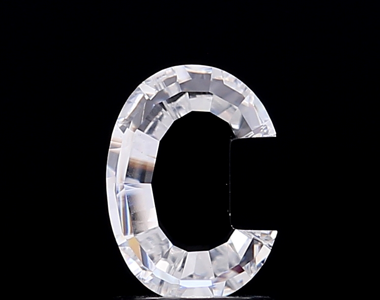 Matched pair of Alphabets lab grown diamonds, 9.13 × 6.58 mm, E VVS2, 1.67ct total