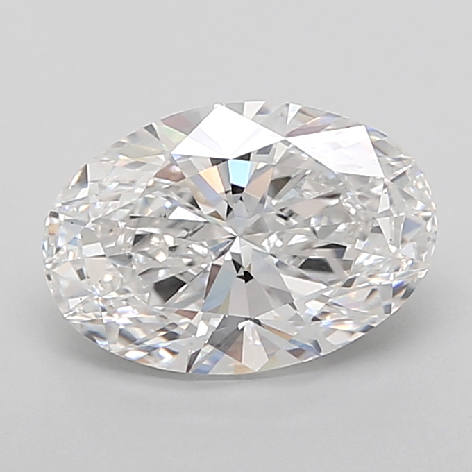 3.06 Ct Oval Lab-Grown Diamond