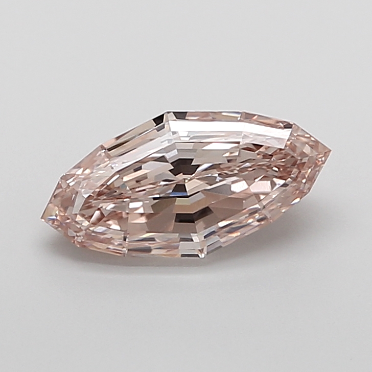 2.09 carat Fancy Brown Marquise Step Cut lab grown diamond, VS1, IGI certified