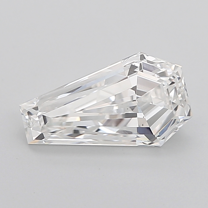 2.03 carat Coffin lab grown diamond, E VS1, IGI certified