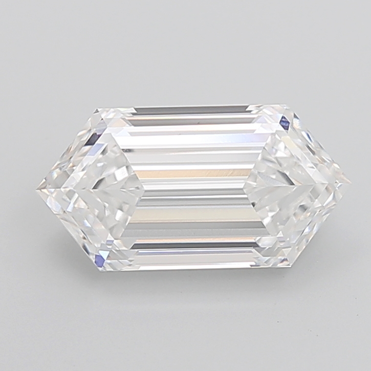 5.26 carat Hexagon diamond