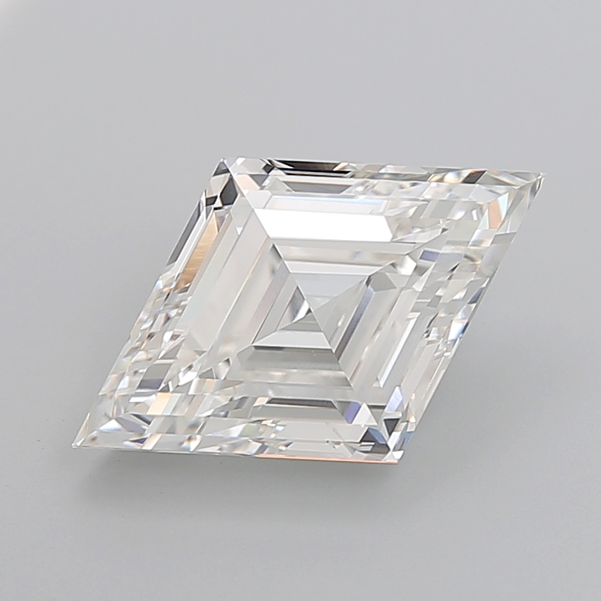 8.36 carat Lozenge lab grown diamond, G VVS2, IGI certified