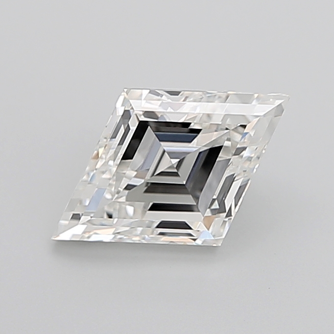 3.26 carat Lozenge lab grown diamond, G VVS1, IGI certified