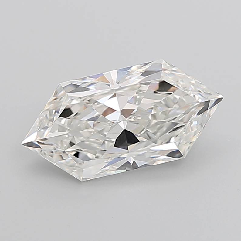5.50 carat Hexagon Brilliant lab grown diamond, G VVS1, IGI certified