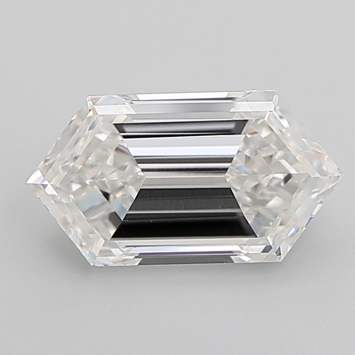4.01 carat Hexagon diamond