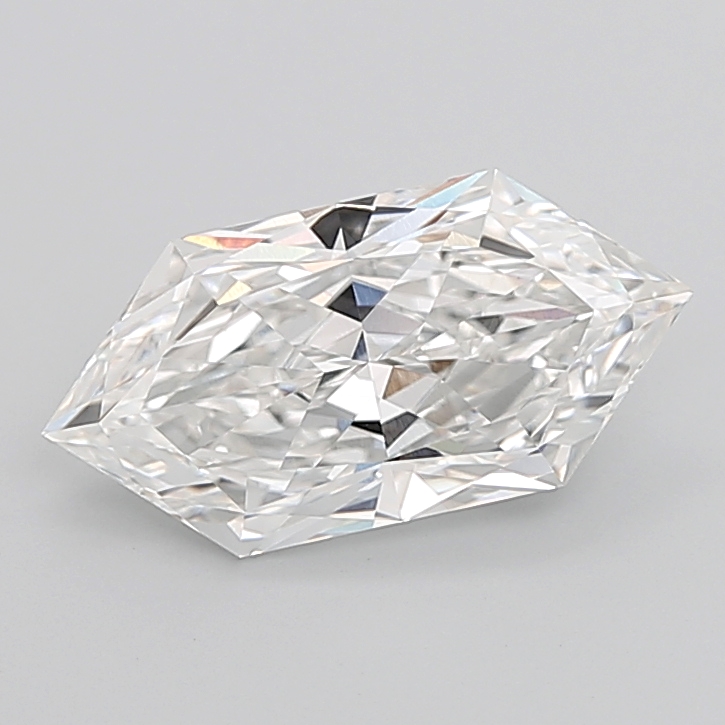 4.21 carat Hexagon Brilliant lab grown diamond, E VVS2, IGI certified