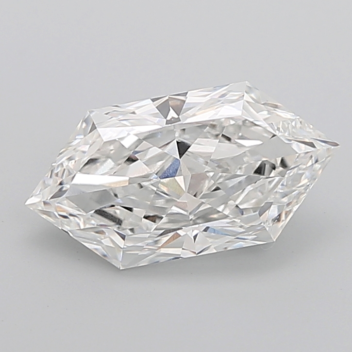 5.18 carat Hexagon Brilliant lab grown diamond, E VVS2, IGI certified