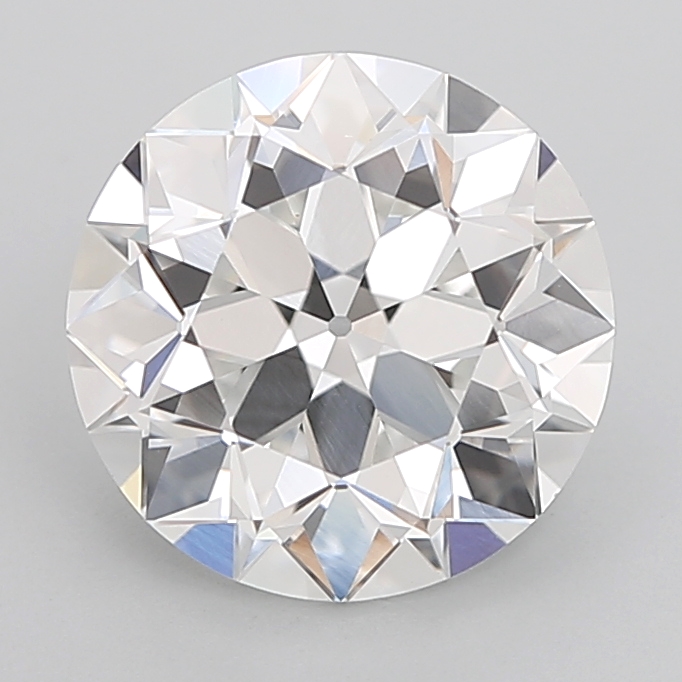 4.11 carat Euro Cut lab grown diamond, E VVS2, IGI certified