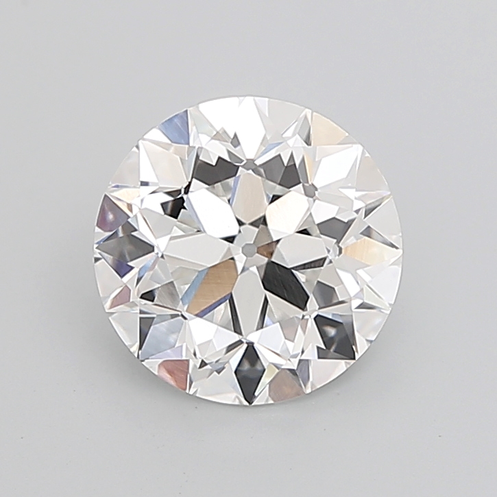 5.51 carat Euro Cut lab grown diamond, F VVS2, IGI certified