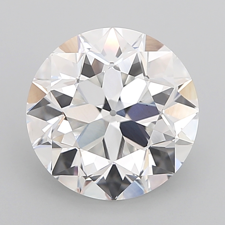 5.10 carat Euro Cut lab grown diamond, E VS1, IGI certified