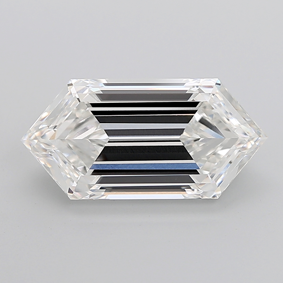 11.87 carat Hexagon diamond
