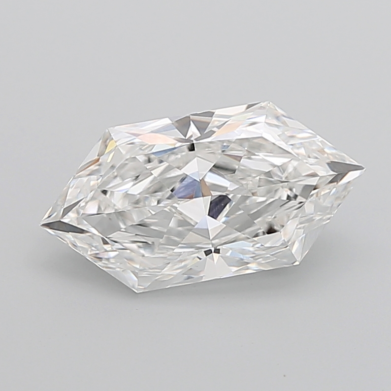 5.27 carat Hexagon Brilliant lab grown diamond, E VVS2, IGI certified