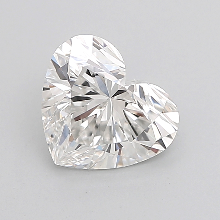 2.25 carat Heart lab grown diamond, F VVS1, IGI certified