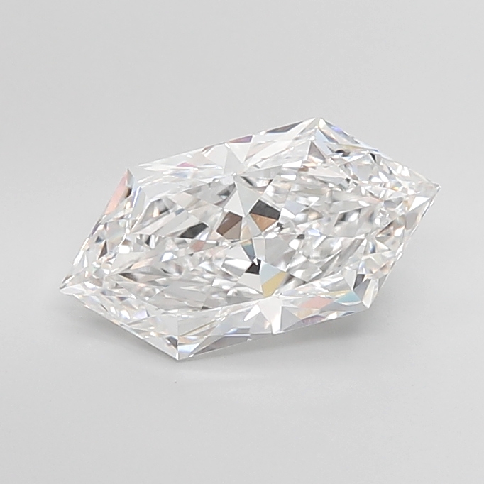 4.20 carat Hexagon Brilliant lab grown diamond, E VVS2, IGI certified