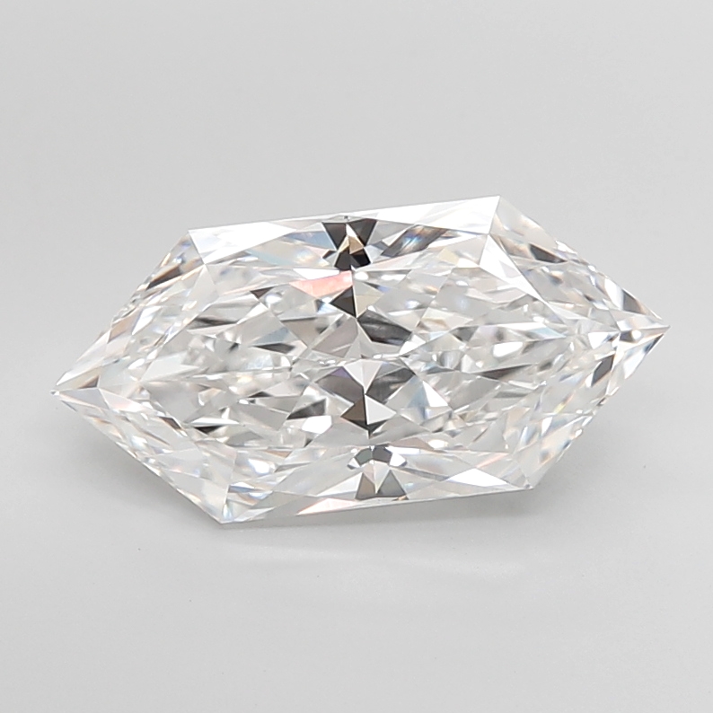 6.09 carat Hexagon Brilliant lab grown diamond, E VVS2, IGI certified