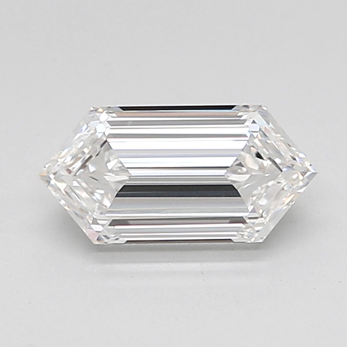 1.03 carat Hexagon lab grown diamond, G VS1, IGI certified
