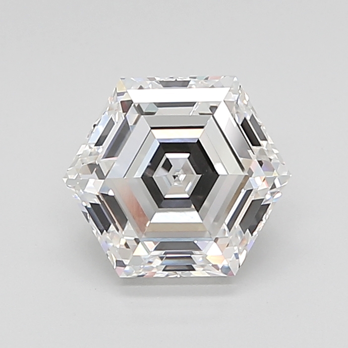 3.56 carat Hexagon diamond