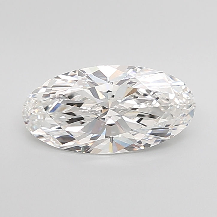 2.19 carat Moval lab grown diamond, G VVS2, IGI certified