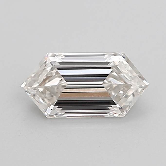 1.00 carat Hexagon lab grown diamond, G VS1, IGI certified