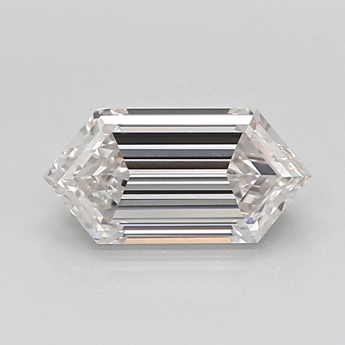 1.06 carat Hexagon lab grown diamond, G VVS2, IGI certified