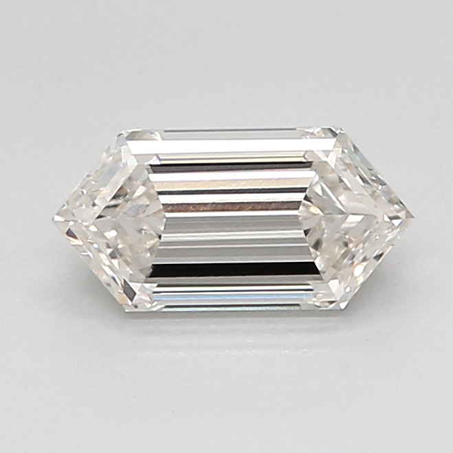 1.08 carat Hexagon lab grown diamond, H VVS2, IGI certified