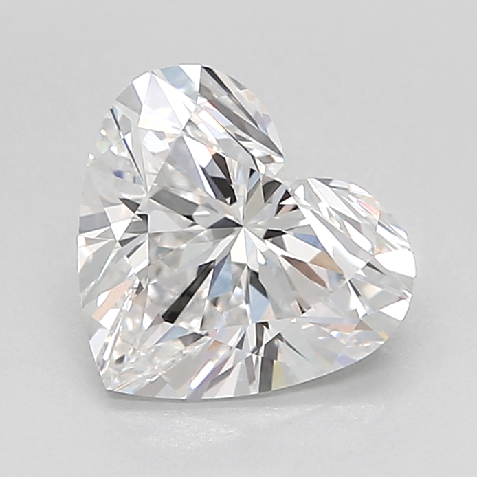 2.03 carat Heart lab grown diamond, E VVS2, IGI certified