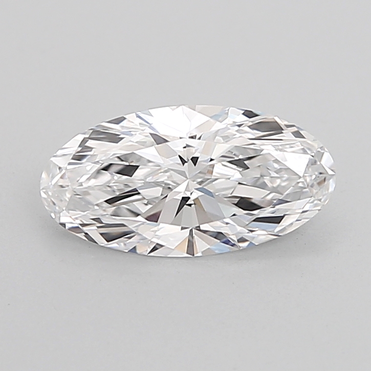 1.07 carat Moval lab grown diamond, D VVS2, IGI certified