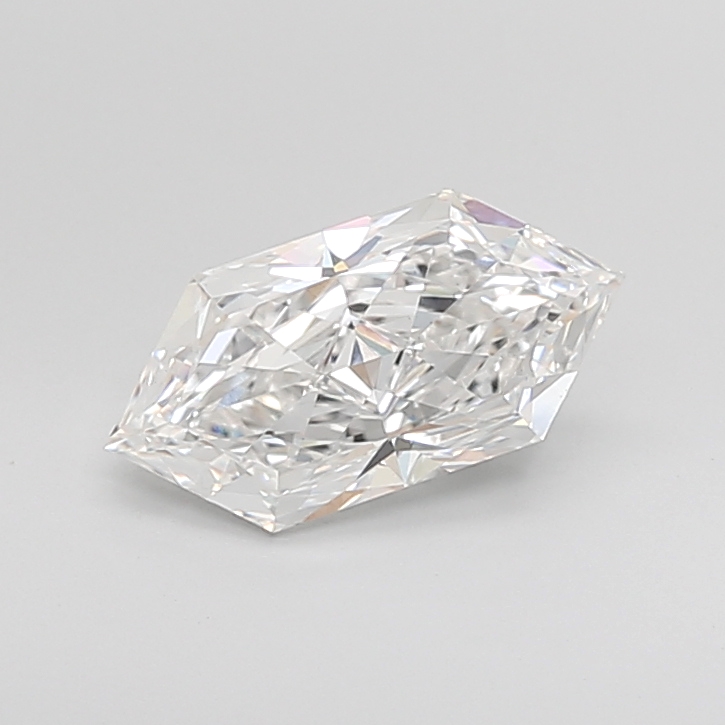 2.13 carat Hexagon Brilliant lab grown diamond, D VVS2, IGI certified