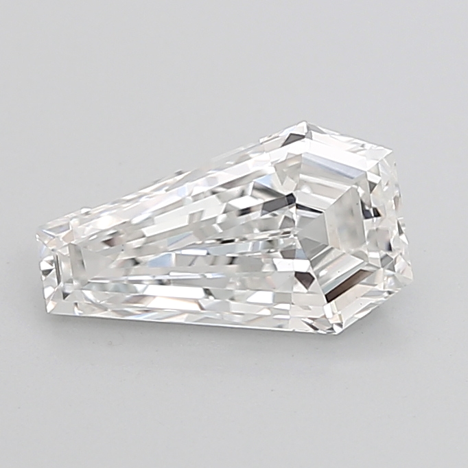 2.14 carat Coffin lab grown diamond, E VVS2, IGI certified