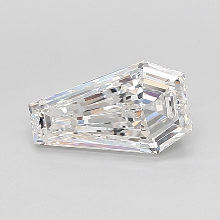 1.76 carat Coffin lab grown diamond, D VS1, IGI certified