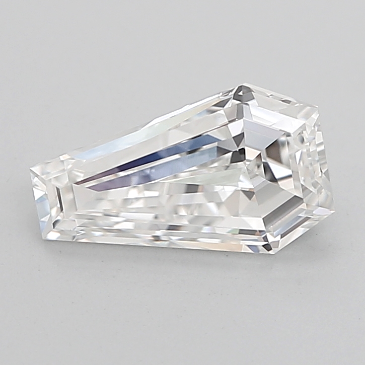 1.67 carat Coffin lab grown diamond, E VVS2, IGI certified