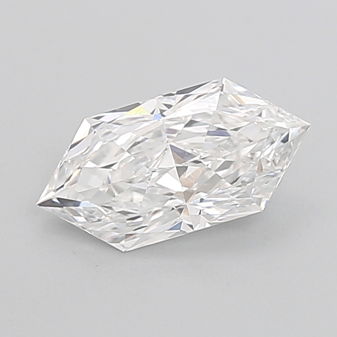2.11 carat Hexagon Brilliant lab grown diamond, D VVS2, IGI certified