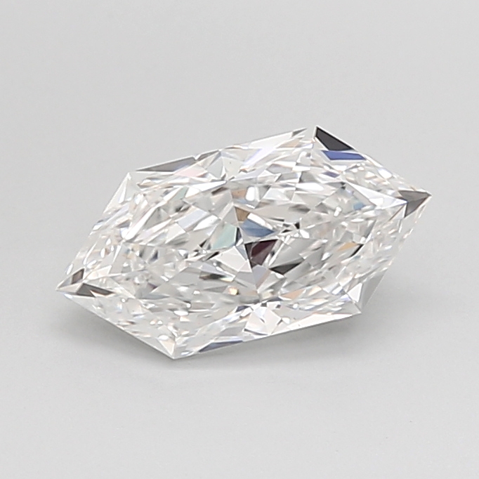 1.36 carat Hexagon Brilliant lab grown diamond, E VS1, IGI certified