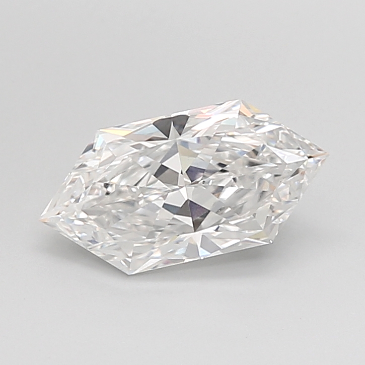 1.63 carat Hexagon Brilliant lab grown diamond, E VVS2, IGI certified