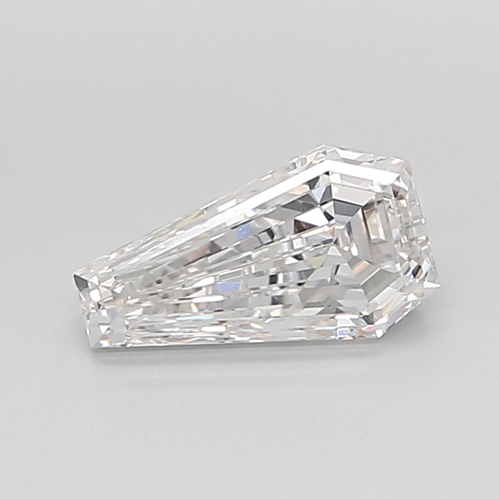 1.49 carat Coffin lab grown diamond, E VS1, IGI certified