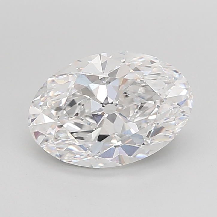 3.06 carat Old Mine Oval lab grown diamond, D VS1, IGI certified