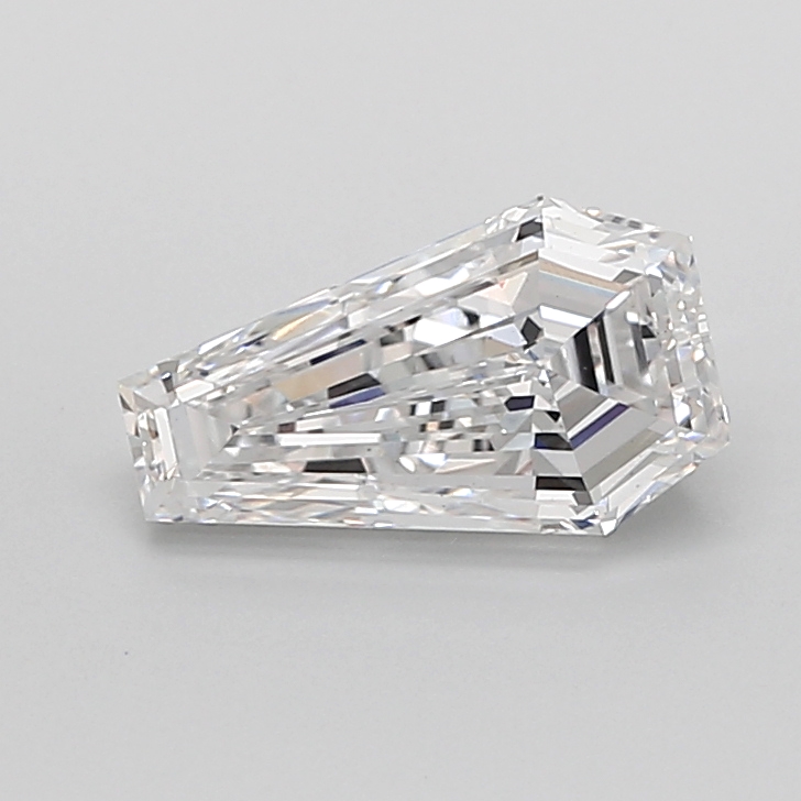 1.65 carat Coffin lab grown diamond, D VS1, IGI certified