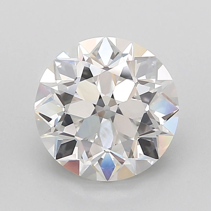 3.11 carat Euro Cut lab grown diamond, E VS1, IGI certified