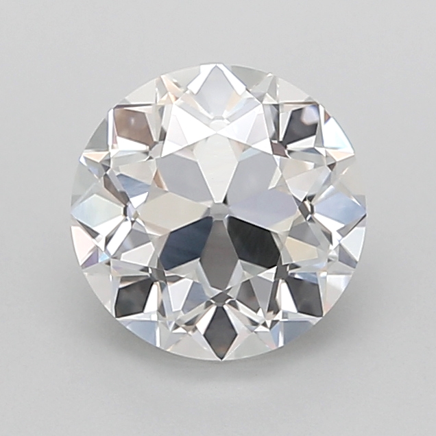 1.55 carat Euro Cut lab grown diamond, E VVS2, IGI certified