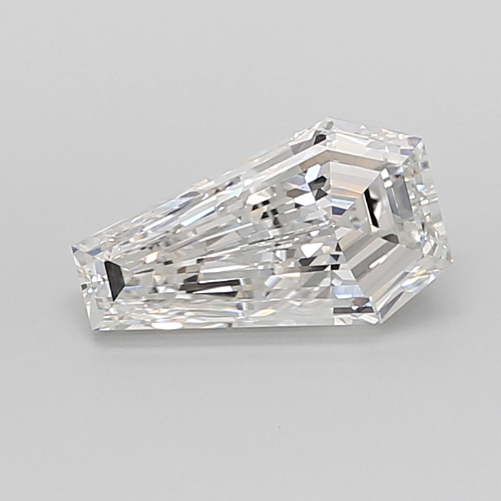 1.98 carat Coffin lab grown diamond, F VVS2, IGI certified
