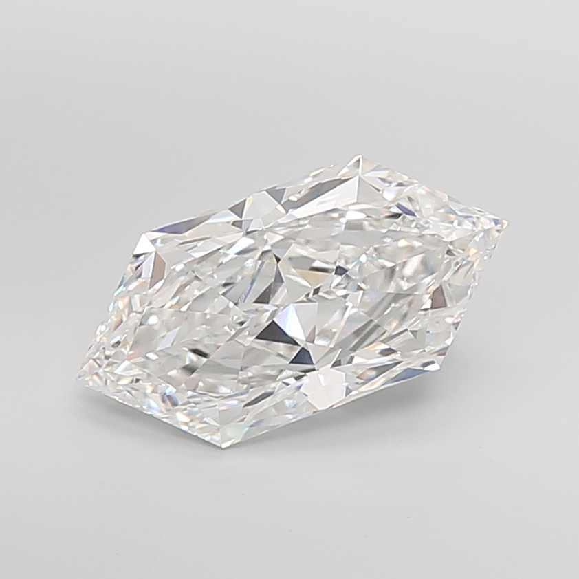 7.68 carat Hexagon Brilliant lab grown diamond, F VS1, IGI certified
