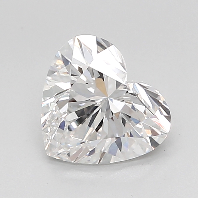 1.74 carat Heart lab grown diamond, E VVS2, IGI certified