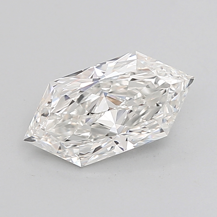 2.04 carat Hexagon Brilliant lab grown diamond, F VVS2, IGI certified
