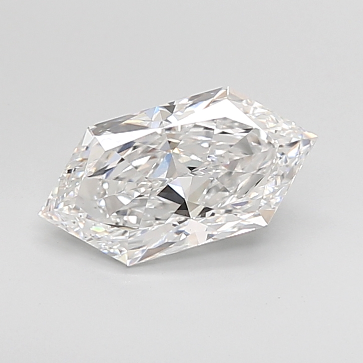 2.10 carat Hexagon Brilliant lab grown diamond, D VS1, IGI certified