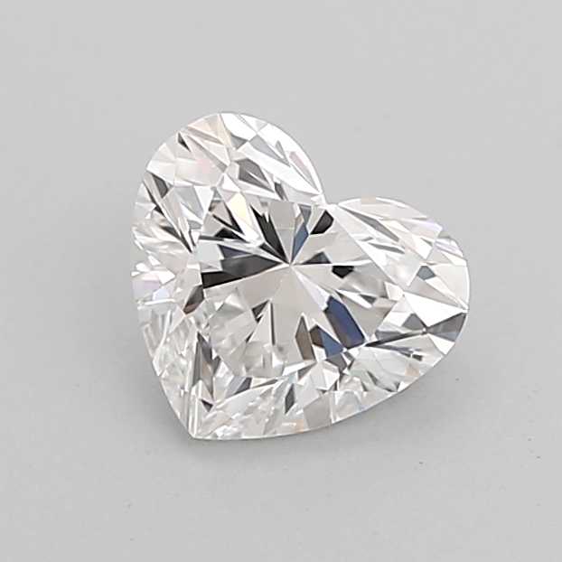 2.77 carat Heart lab grown diamond, E VVS2, IGI certified