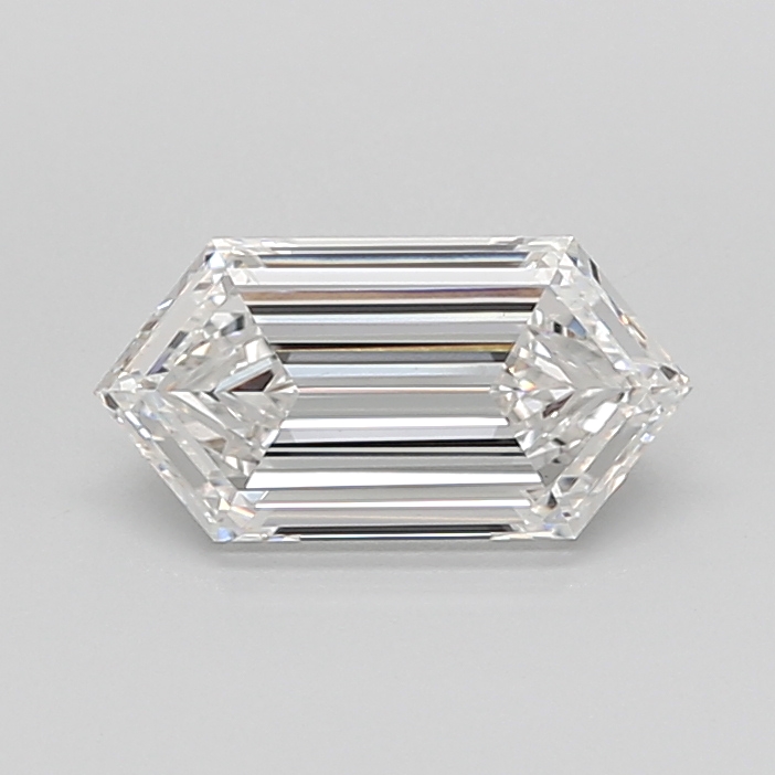 2.07 carat Hexagon diamond