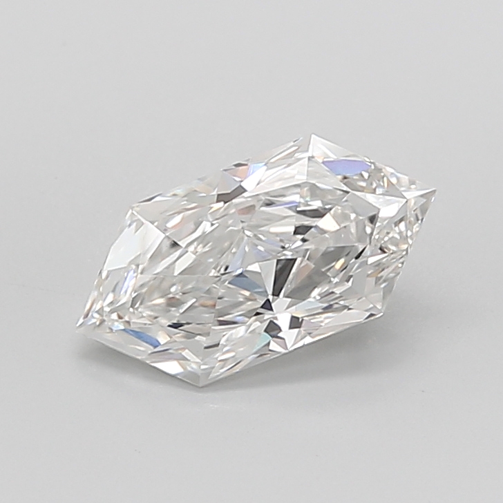 2.06 carat Hexagon Brilliant lab grown diamond, E VVS2, IGI certified