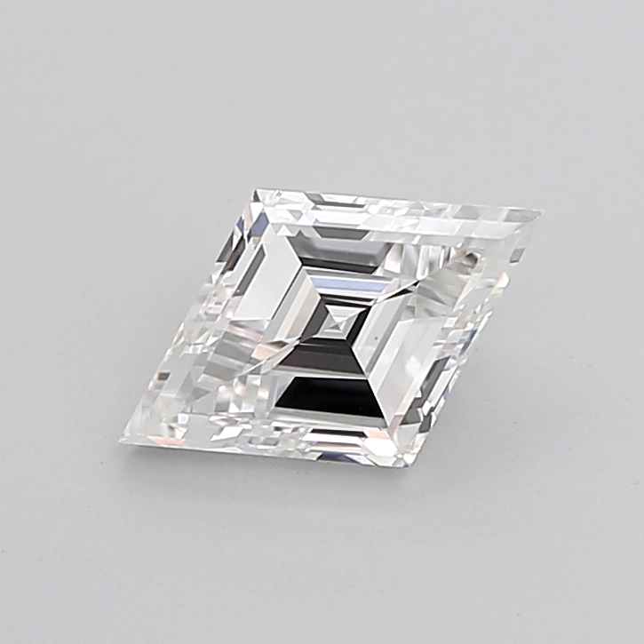 1.61 carat Lozenge lab grown diamond, D VVS2, IGI certified