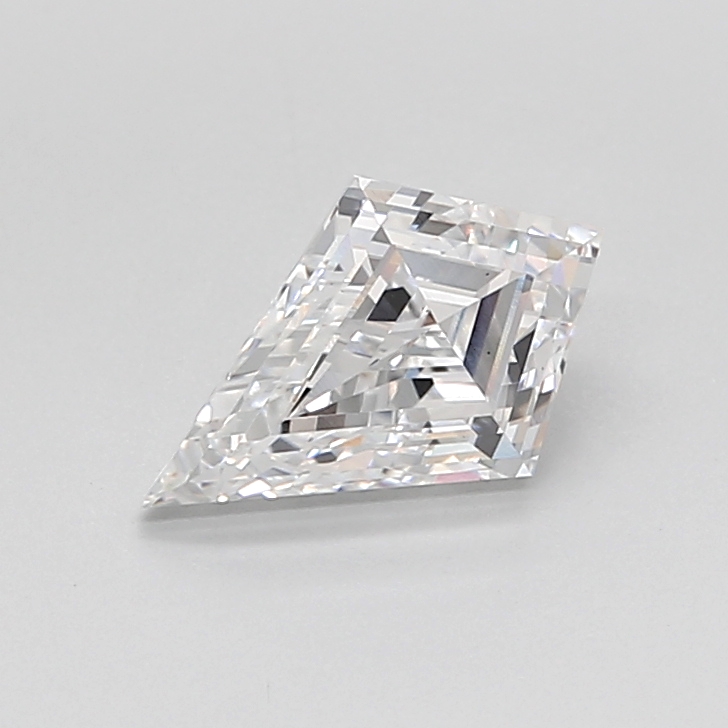 1.24 carat Kite lab grown diamond, D VS2, IGI certified