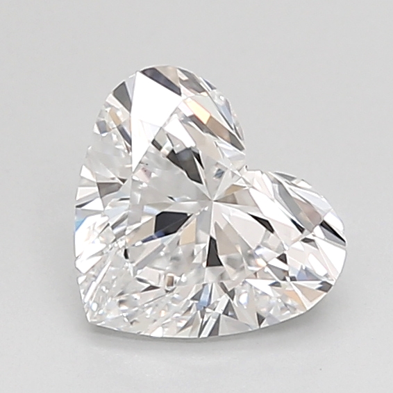 1.02 carat Heart lab grown diamond, D VVS2, IGI certified